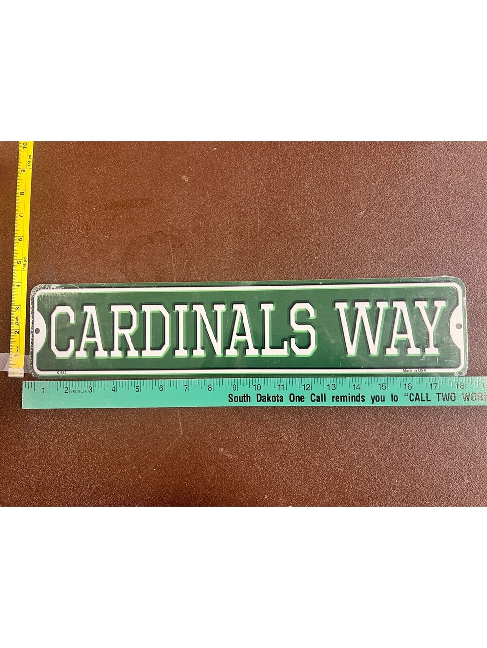 Cardinals Way 4x18 Aluminum Metal Street Sign Sports Fan Wall Decor
